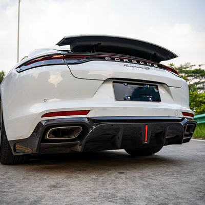สําหรับ Porsche Panamera คาร์บอน ไฟเบอร์ คอร์ดี้คิต Panamera คาร์บอน ไฟเบอร์ หน้าลิป Diffuser Spoiler Side Skirt
