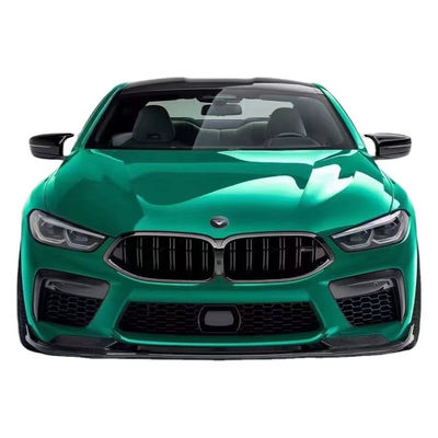 สําหรับ BMW M8 คาร์บอนไฟเบอร์ คอร์ดี้คิท M8 อัพเกรด Vors Style คาร์บอนไฟเบอร์หน้าลิป Diffuser Spoiler Side Skirt คอร์ดี้คิท