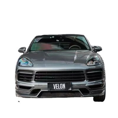 แทน 2019 Porsche Cayenne คอร์ดี้คิต ด้านกระโปรงกระโปรงกระโปรงกระเทียมก๊าบอน