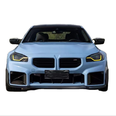 สําหรับ BMW M2 G87 คาร์บอนไฟเบอร์ คอร์ดี้คิต M2 G87 อัพเกรด MP Style คาร์บอนไฟเบอร์ ดิฟฟิวเซอร์ฝีปากด้านหน้า