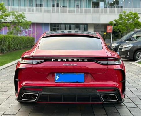 MSY Panamera 971 ชุดเครื่องยนต์ สายแดง สายคาร์บอน ไฟเบอร์ เปลี่ยนหน้า แบมเปอร์ สปอยเลอร์