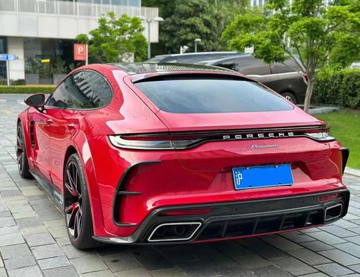 MSY Panamera 971 ชุดเครื่องยนต์ สายแดง สายคาร์บอน ไฟเบอร์ เปลี่ยนหน้า แบมเปอร์ สปอยเลอร์