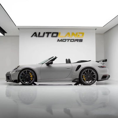 ซ่อม Porsche 992 Body Kit BS Style Turbo Widebody Diffuser สปอยเลอร์ สายใยคาร์บอนแห้ง