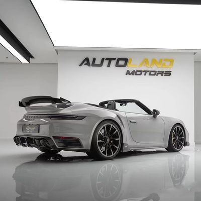 ซ่อม Porsche 992 Body Kit BS Style Turbo Widebody Diffuser สปอยเลอร์ สายใยคาร์บอนแห้ง