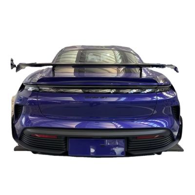 Taycan Porsche Body Kit ไทคัน Wch สไตล์ ไฟเบอร์คาร์บอน สปอยเลอร์วิ่ง