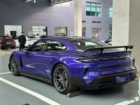 Taycan Porsche Body Kit ไทคัน Wch สไตล์ ไฟเบอร์คาร์บอน สปอยเลอร์วิ่ง