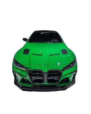 สําหรับ BMW M3 M4 คาร์บอนไฟเบอร์ คอร์ดี้คิต G80 G82M3 M4 ปรับปรุง VORS สไตล์ คาร์บอนไฟเบอร์ หน้าบัมเปอร์