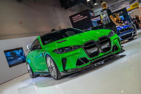 สําหรับ BMW M3 M4 คาร์บอนไฟเบอร์ คอร์ดี้คิต G80 G82M3 M4 ปรับปรุง VORS สไตล์ คาร์บอนไฟเบอร์ หน้าบัมเปอร์