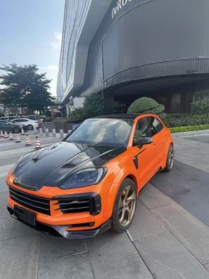 Porsche Cayenne Widebody Body Kit MSY Style หน้าลิปดีฟิวเซอร์ สโปเลอร์ คอร์ดี้คิต โปร์ช
