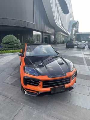 Porsche Cayenne Widebody Body Kit MSY Style หน้าลิปดีฟิวเซอร์ สโปเลอร์ คอร์ดี้คิต โปร์ช