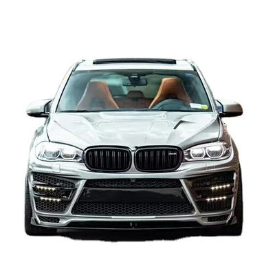 สําหรับ BMW X5 X5M Wide-body Kit X5 X5M อัพเกรด RD Carbon Fiber Style หน้าและหลัง