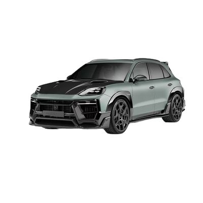 2018 - 2024 Porsche Cayenne Body Kit TH Style Diffuser Spoiler Hood รถยนต์ รอบล้อ