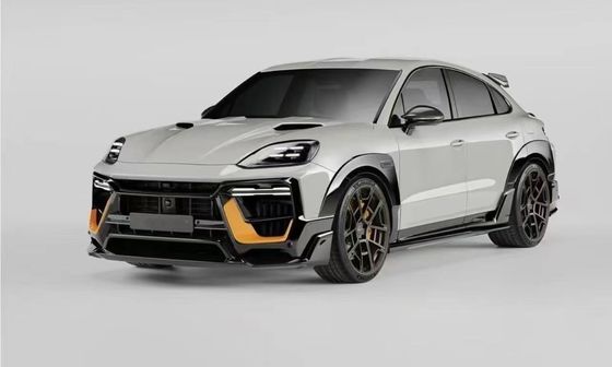 2018 - 2024 Porsche Cayenne Body Kit TH Style Diffuser Spoiler Hood รถยนต์ รอบล้อ