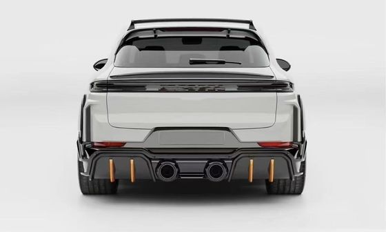 2018 - 2024 Porsche Cayenne Body Kit TH Style Diffuser Spoiler Hood รถยนต์ รอบล้อ