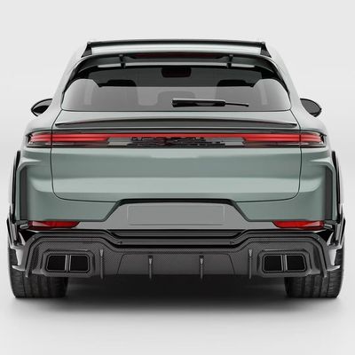 2018 - 2024 Porsche Cayenne Body Kit TH Style Diffuser Spoiler Hood รถยนต์ รอบล้อ