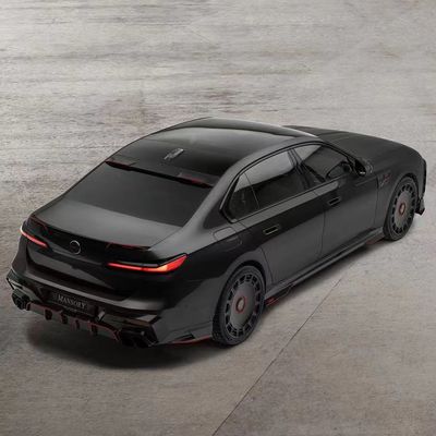 สําหรับ BMW 7 ซีรีย์ คาร์บอน ไฟเบอร์ คอร์ดี้ คิต 7 ซีรีย์ อัพเกรด MSY สไตล์ คาร์บอน ไฟเบอร์ หน้าลิป Diffuser Spoiler คอร์ดี้ คิต
