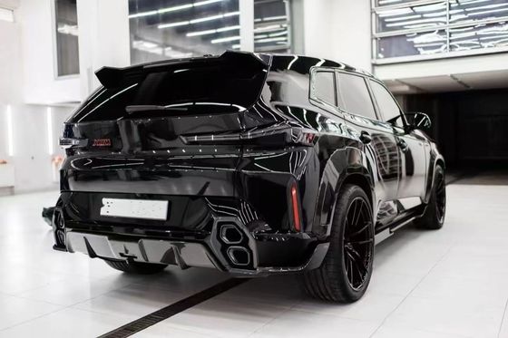สําหรับ BMW XM Carbon Fiber Widebody Kit XM อัพเกรดแบบ RNG Carbon Fiber หน้าลิป Diffuser วงล้ออาร์ค Spoiler Hood Wide Body