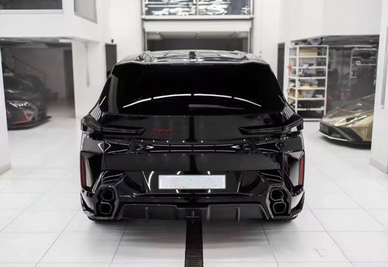 สําหรับ BMW XM Carbon Fiber Widebody Kit XM อัพเกรดแบบ RNG Carbon Fiber หน้าลิป Diffuser วงล้ออาร์ค Spoiler Hood Wide Body