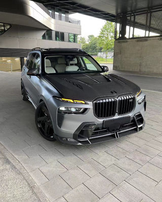 สําหรับ BMW X7 คาร์บอนไฟเบอร์ ฮูด X7 อัพเกรดแบบ LD คาร์บอน ไฟเบอร์ ฮูด คอร์ดี้ คอร์ดี้