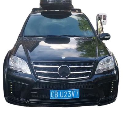 WALD Style Wide Bodyki สําหรับ Mercedes W164 ML300 ML350 ML400 ML500 ML63 ชุดร่างกาย หน้าและหลัง กระโปรงชนิดข้าง