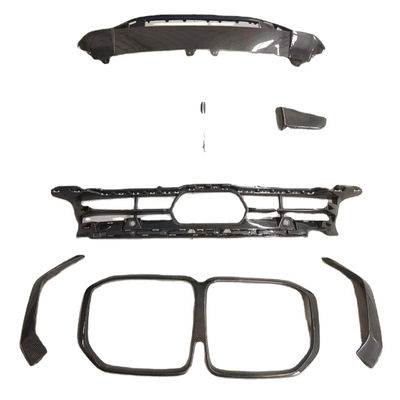 สําหรับ BMW X7 คาร์บอนไฟเบอร์ คอร์ดี้คิต X7 สไตล์ OEM คาร์บอนไฟเบอร์ ดิฟฟิวเซอร์ริมฝีปากหน้า