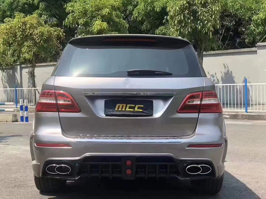 WALD Style Body Kit สําหรับ Mercedes W166 ML350 ML400 ML63 Body Kit หน้าและหลัง แบมเปอร์