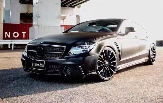 WALD Style Body Kit สําหรับ Mercedes W218 CLS300 CLS350 CLS500 Body Kit ด้านหน้าและด้านหลัง