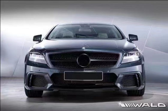 WALD Style Body Kit สําหรับ Mercedes W218 CLS300 CLS350 CLS500 Body Kit ด้านหน้าและด้านหลัง