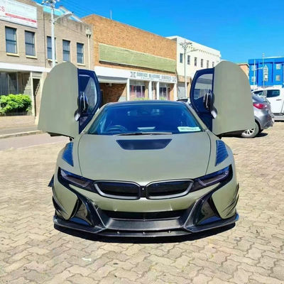 สําหรับ BMW I8 คาร์บอน ไฟเบอร์ คอร์ดี้ คิต I8 คาร์บอน ไฟเบอร์ หน้าลิป Diffuser Spoiler Side Skirt