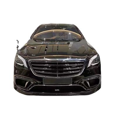สายกระจายอากาศด้านหลังสําหรับ Mercedes-Benz W222 AMG S63 S65 S63 S65 ชุดร่างกายใยคาร์บอน
