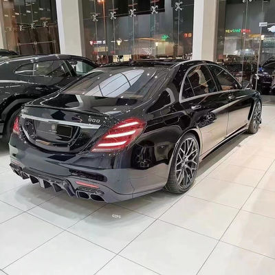 สายกระจายอากาศด้านหลังสําหรับ Mercedes-Benz W222 AMG S63 S65 S63 S65 ชุดร่างกายใยคาร์บอน