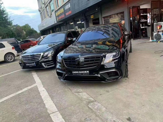 สายกระจายอากาศด้านหลังสําหรับ Mercedes-Benz W222 AMG S63 S65 S63 S65 ชุดร่างกายใยคาร์บอน