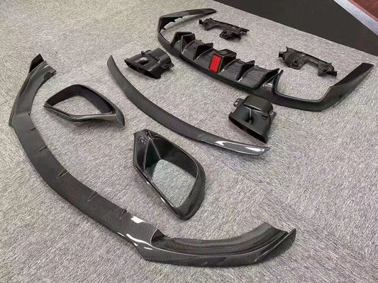 สายกระจายอากาศด้านหลังสําหรับ Mercedes-Benz W222 AMG S63 S65 S63 S65 ชุดร่างกายใยคาร์บอน