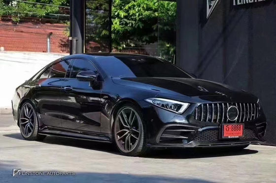 ขาย 2018-2022 สําหรับ Mercedes CLS300 CLS350 W257 คาร์บอน ไฟเบอร์ คอร์ดี้ คิต CLS ไฟเบอร์ คาร์บอน หน้าสกูป สปอยเลอร์ ดิฟฟิวเซอร์หลัง
