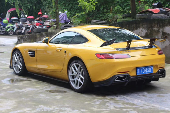 สําหรับ Mercedes AMG GT คาร์บอน ไฟเบอร์ คอร์ดี้คิต AMG GT คาร์บอน ไฟเบอร์ หน้าลิป ดิฟฟิวเซอร์ สโปเลอร์