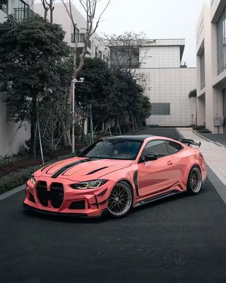 2020 G82M3 M4 คอร์ดี้คิต Bmw Wide Body Kit G22 หน้าและหลัง