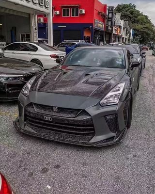 สําหรับ Nissan GTR R35 คาร์บอนไฟเบอร์ คอร์ดี้คิต GTR อัพเกรด Top Style คาร์บอนไฟเบอร์หน้าและหลัง