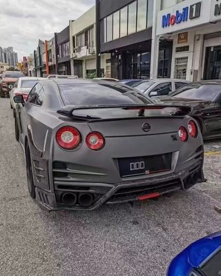 สําหรับ Nissan GTR R35 คาร์บอนไฟเบอร์ คอร์ดี้คิต GTR อัพเกรด Top Style คาร์บอนไฟเบอร์หน้าและหลัง