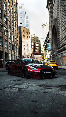 สินค้าฮอต 2022 GTR R35wide Bodyki Body Kit สําหรับ Nissan GTR R35 หน้าและหลัง