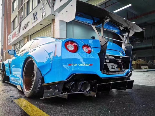 สินค้าฮอต 2022 GTR R35wide Bodyki Body Kit สําหรับ Nissan GTR R35 หน้าและหลัง
