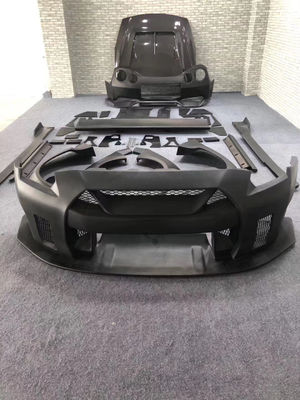 สินค้าฮอต 2022 GTR R35wide Bodyki Body Kit สําหรับ Nissan GTR R35 หน้าและหลัง