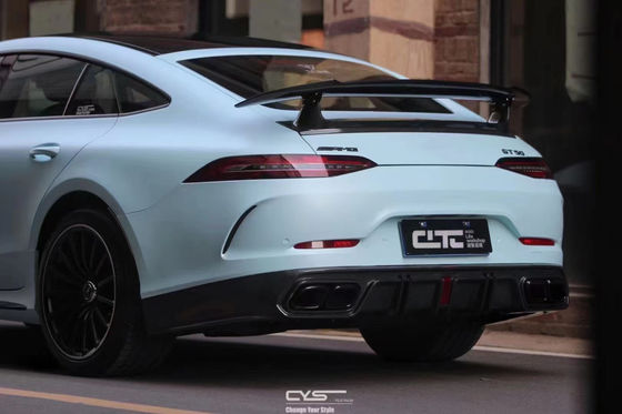 อะไหล่รถยนต์สําหรับ Mercedes-Benz AMG GT50 GT53 คาร์บอนไฟเบอร์ คอร์ดี้คิต GT50 GT53 Gt63 คาร์บอนไฟเบอร์ Diffuser คาร์บอนไฟเบอร์ Spoiler