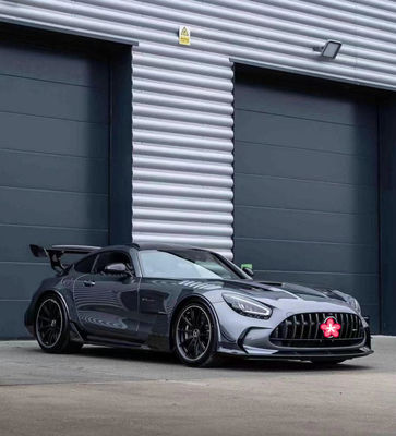 สิ้นส่วนรถยนต์สําหรับ Mercedes AMG GT GTC GTS คอร์ดี้คิต AMG GT อัพเกรด สีดํา ซีรี่ย์สไตล์หน้าและหลัง