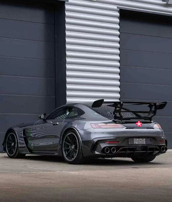 สิ้นส่วนรถยนต์สําหรับ Mercedes AMG GT GTC GTS คอร์ดี้คิต AMG GT อัพเกรด สีดํา ซีรี่ย์สไตล์หน้าและหลัง