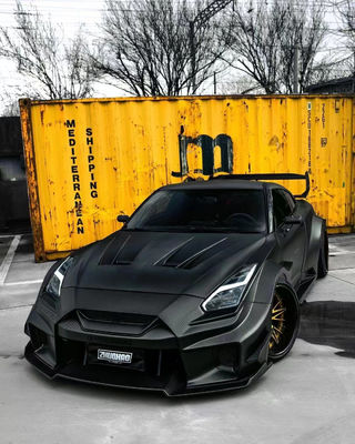 2022 Hot New Products GTR R35 Wide Bodyki Body Kit สําหรับ Nissan GTR R35 Wide Bodyki หน้าและหลัง