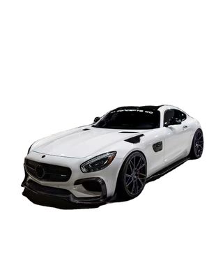 สําหรับ Mercedes AMG GT คาร์บอน ไฟเบอร์ คอร์ดี้คิต AMG GT คาร์บอน ไฟเบอร์ หน้าลิป ดิฟฟิวเซอร์ สโปเลอร์