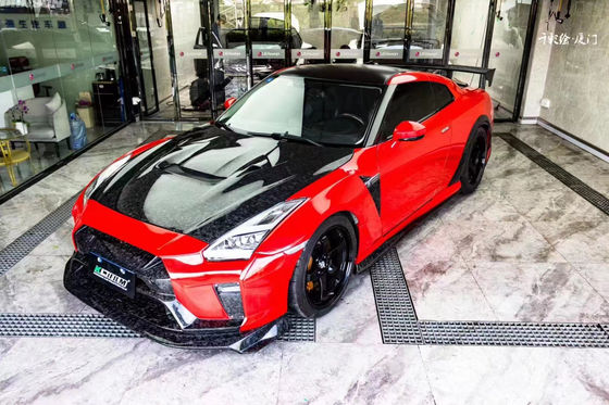สําหรับ Nissan GTR Body Kit GTR R35 อัพเกรด VARIS-Style Carbon Fiber หน้าและหลัง