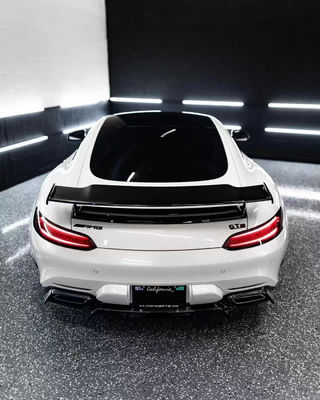 สําหรับ Mercedes AMG GT คาร์บอน ไฟเบอร์ คอร์ดี้คิต AMG GT คาร์บอน ไฟเบอร์ หน้าลิป ดิฟฟิวเซอร์ สโปเลอร์