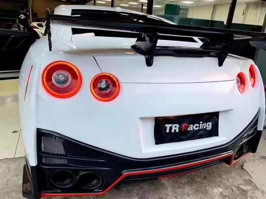 200MM Nissan Gtr Body Kit 2008 - 2020 นิสสัน หน้า แบมเปอร์ แบมเปอร์ เครื่องปก Spoiler