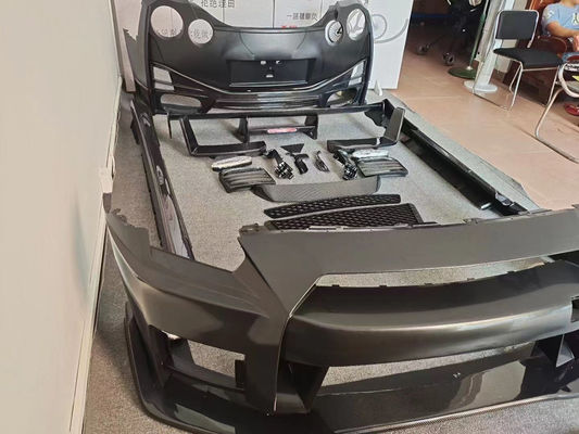 200MM Nissan Gtr Body Kit 2008 - 2020 นิสสัน หน้า แบมเปอร์ แบมเปอร์ เครื่องปก Spoiler